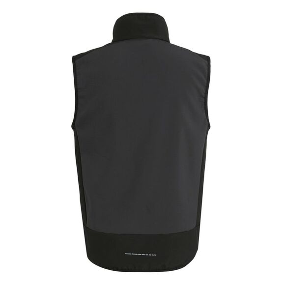 Regatta Professional Mens Colour Block Softshell Body Warmer / Gray/Ash